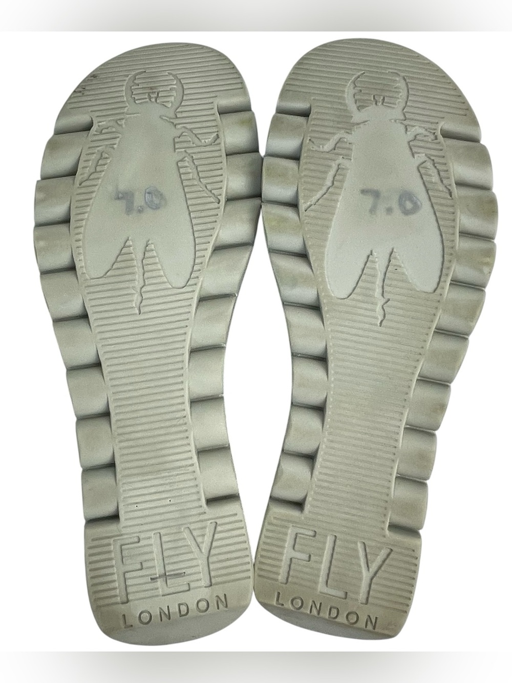FLY London Sling-Back Sandals YABI922FLY LIPSTICK Red/Yellow/Blue 38 7.5-8 READ - Picture 12 of 15